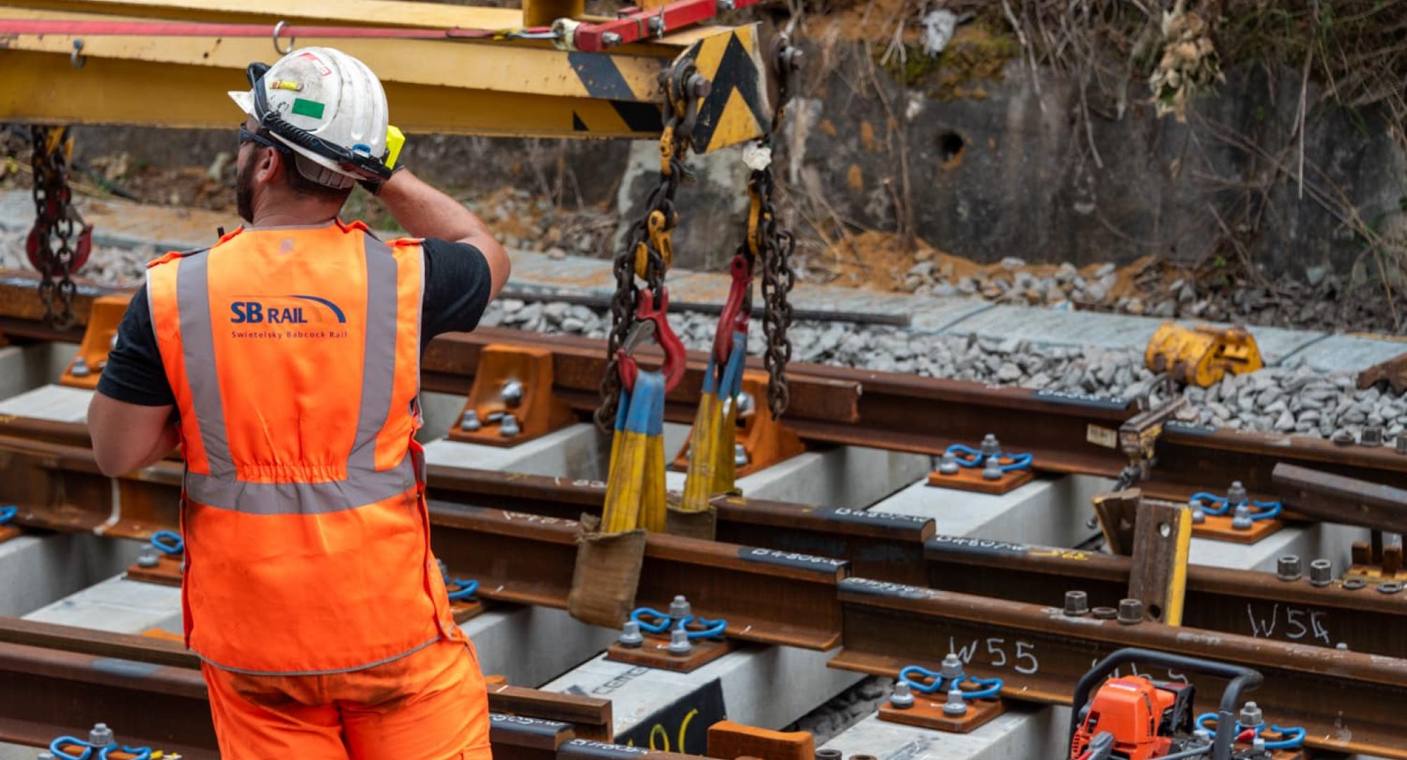 Rail Worker in Macclesfield