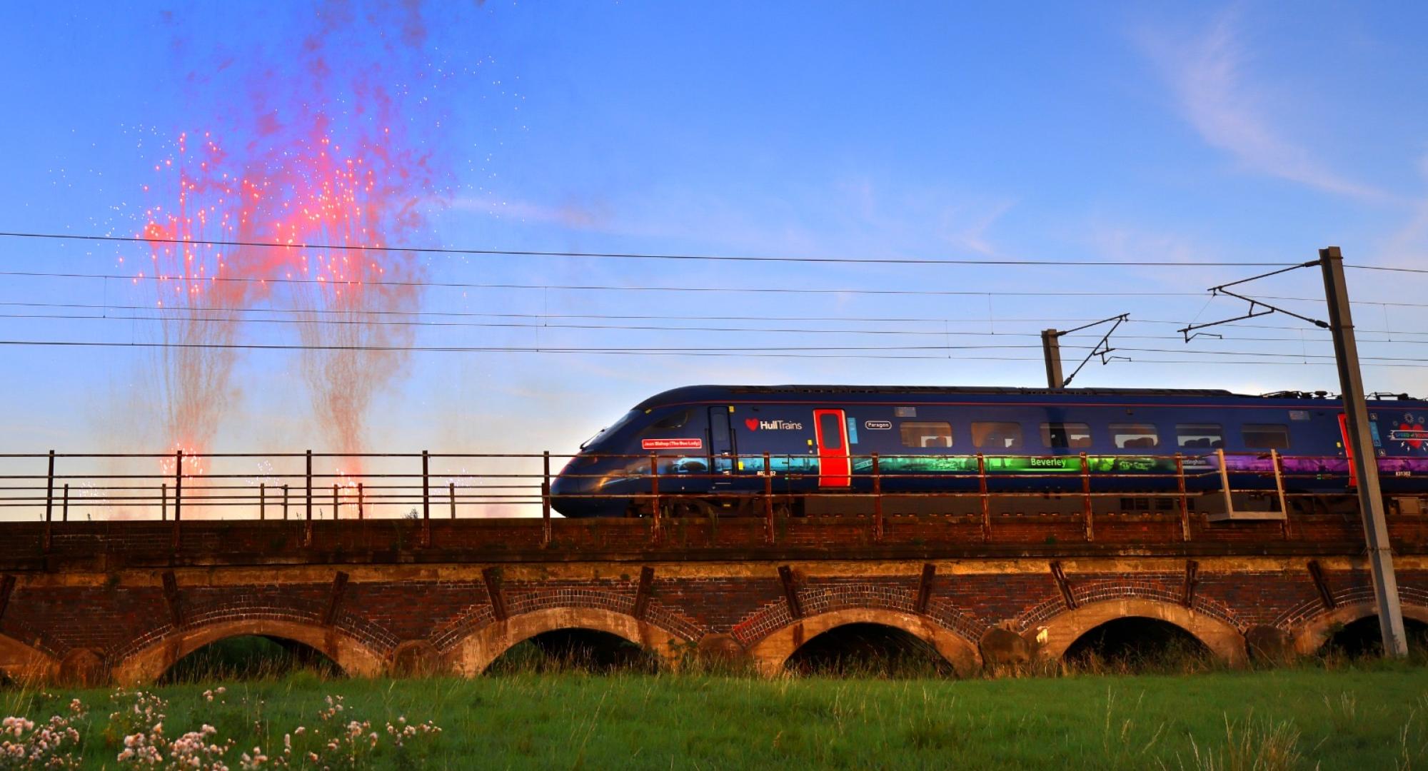 Hull Trains Celebrating