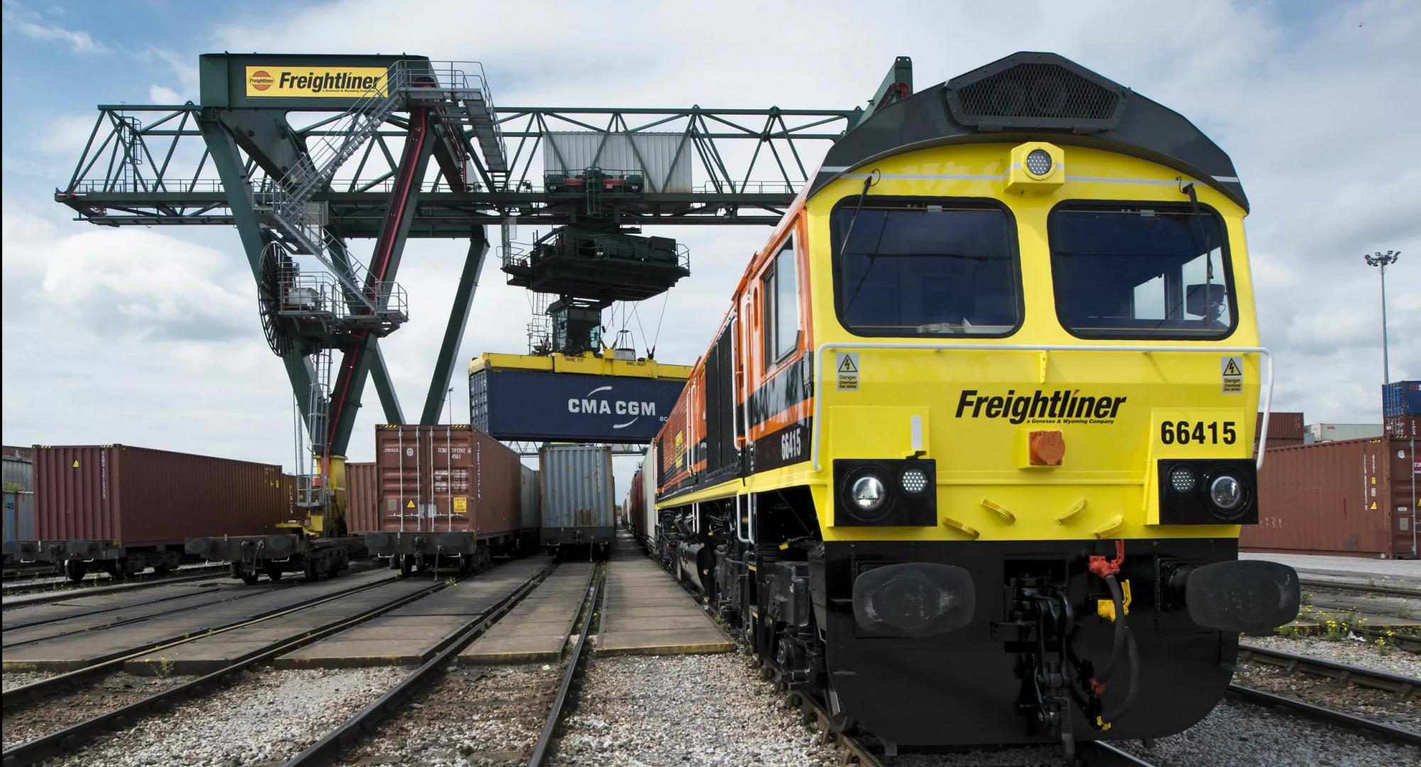 Freightliner locomotive