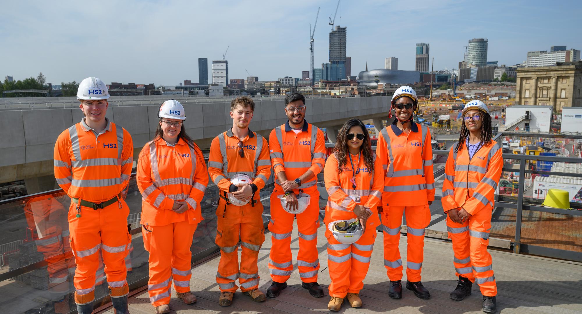 Over 12500 people in the West Midlands are now working on HS2