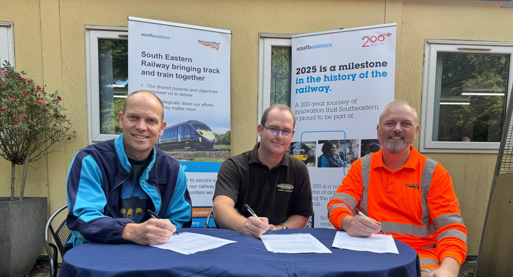 Paul Barlow, South Eastern Railway; Matthew Plews, East Kent Railway Trust; David Davidson, South Eastern Railway-2_cropped