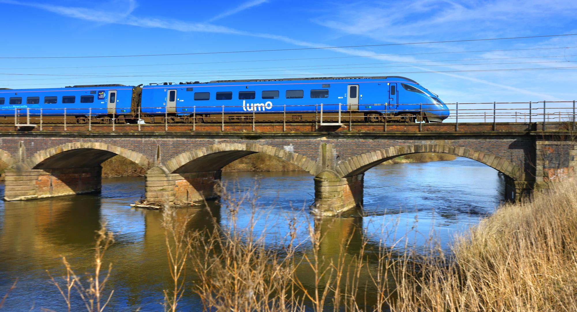 Lumo Train on a Bridge