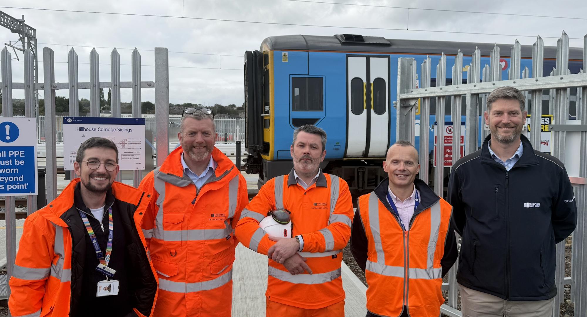 Hilhouse Maintenance Depot Staff