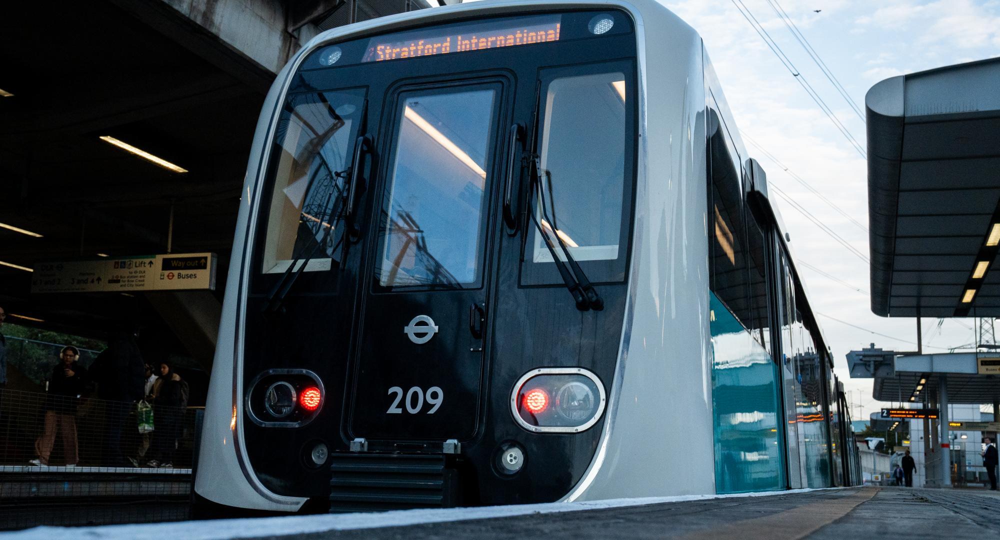 New DLR Trains
