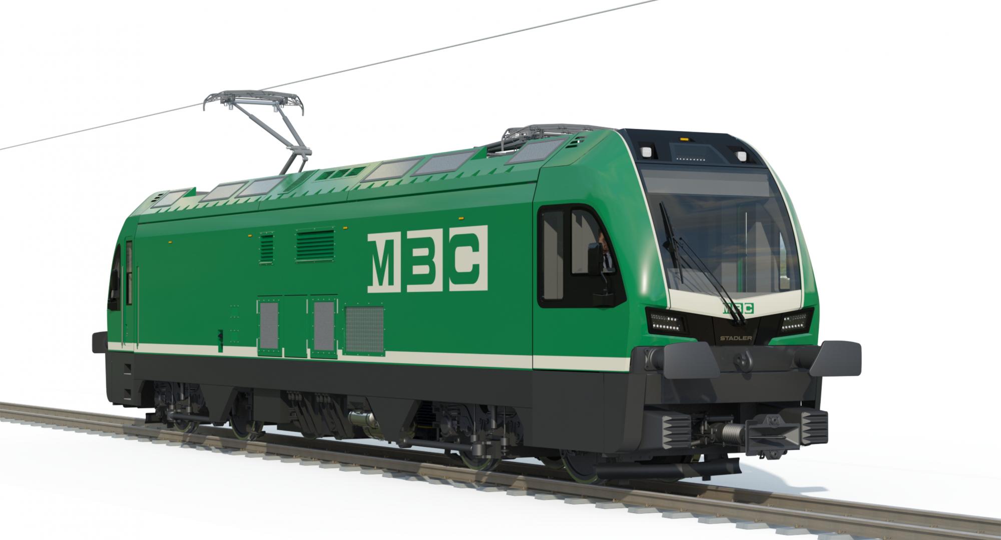 Metre-guage highbrid locomotive