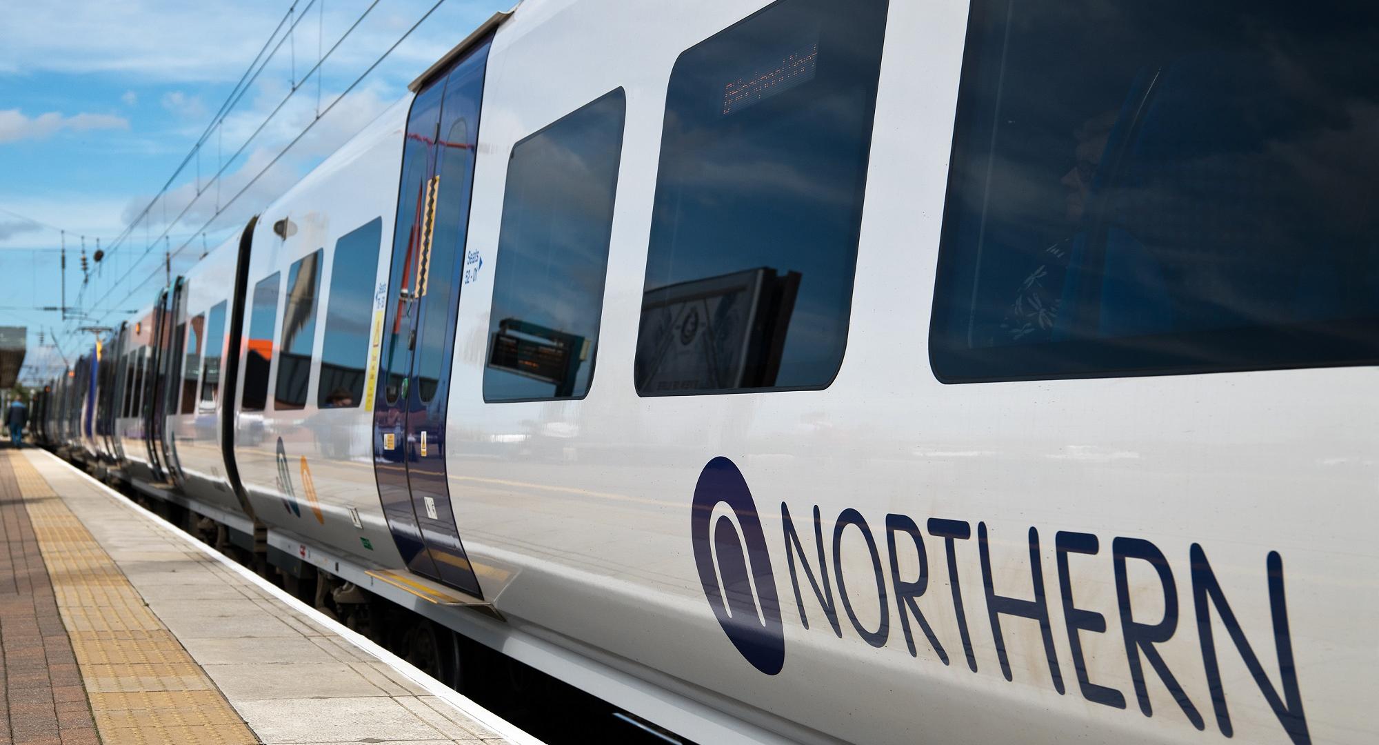 Northern Train at a platform