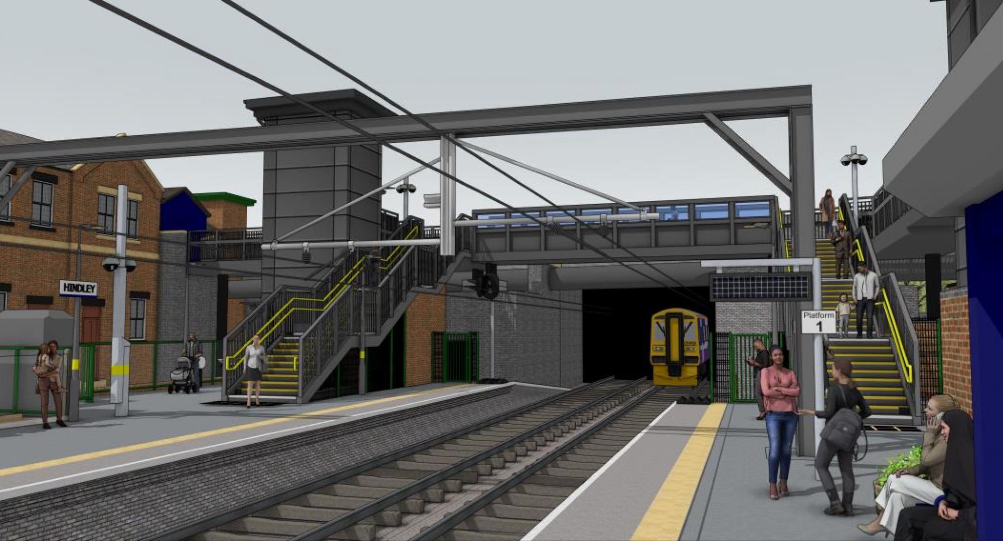 Hindley Station CGI