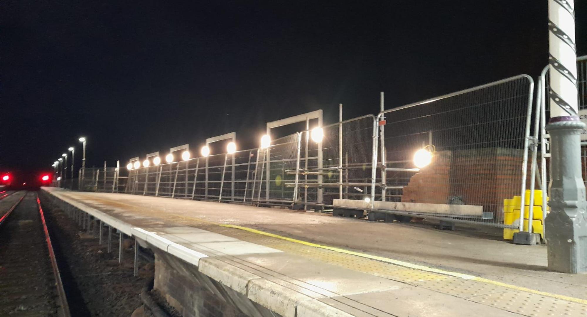 Chesterfield New Platforms Installed