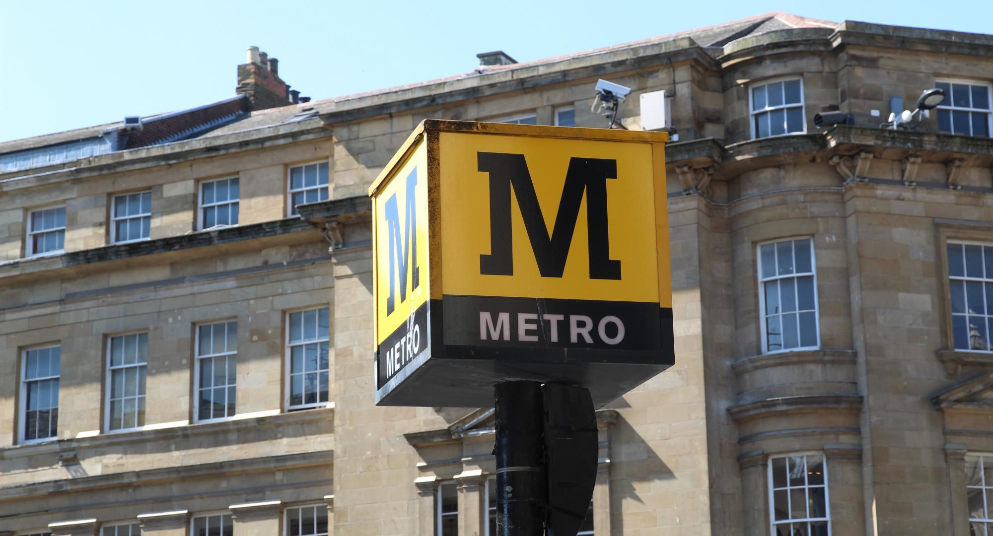 Metro sign