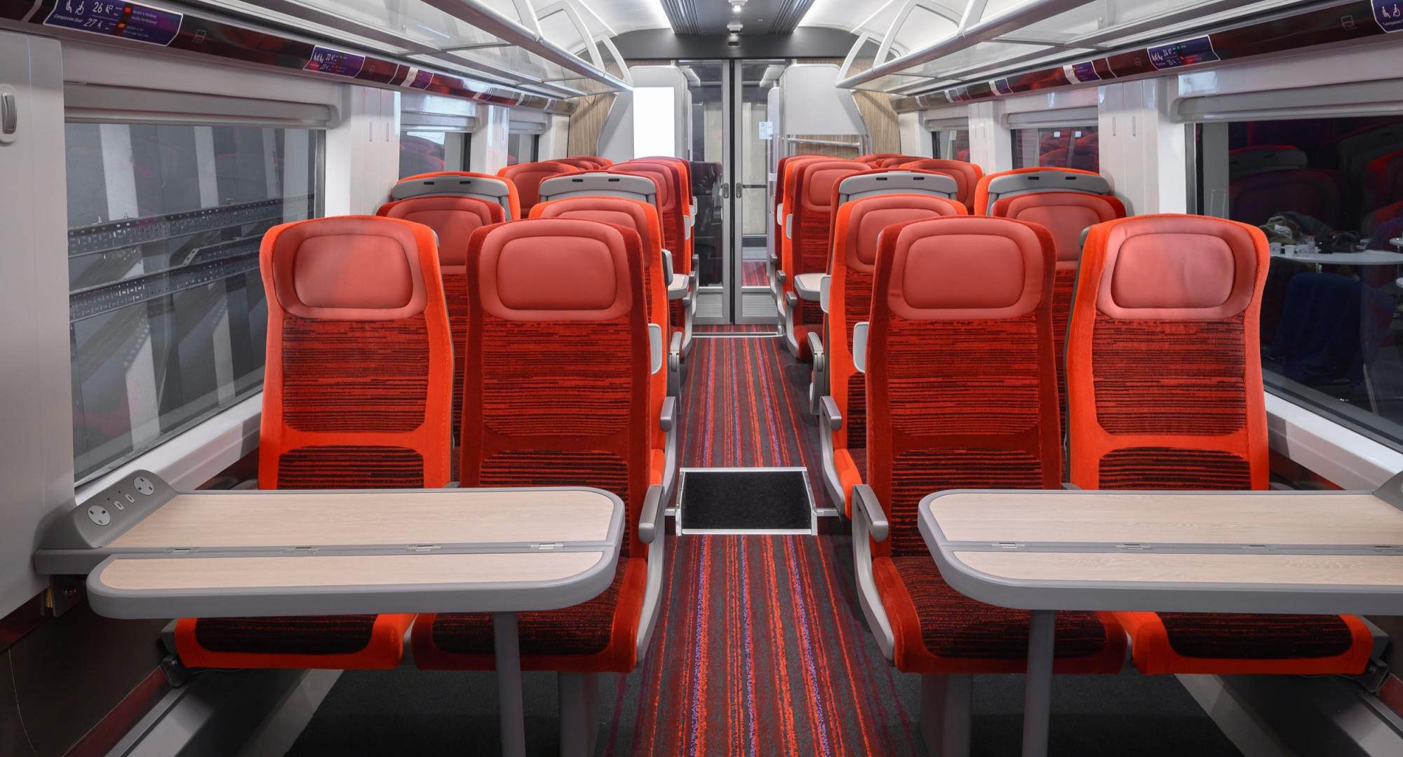 Inside Serenza Standard Class