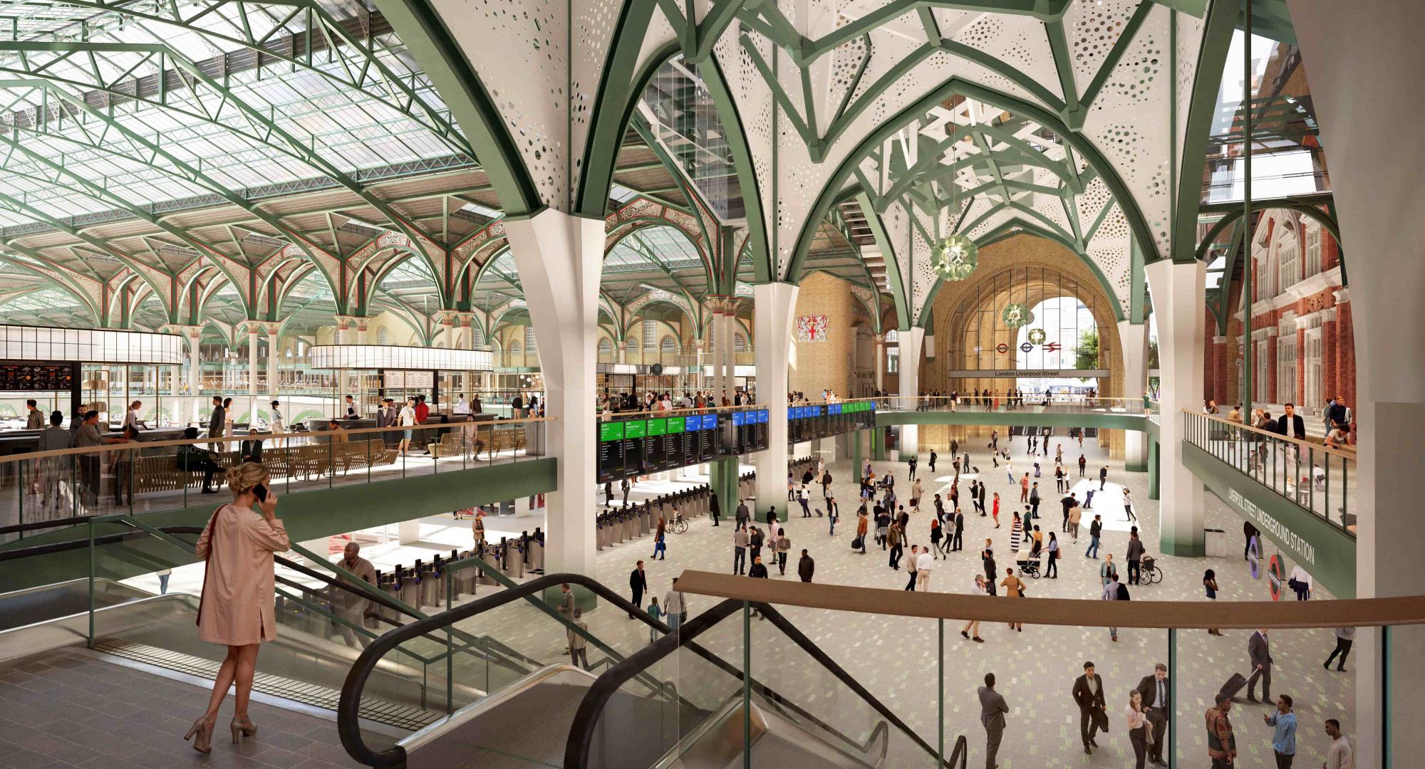 London Liverpool Street Concourse