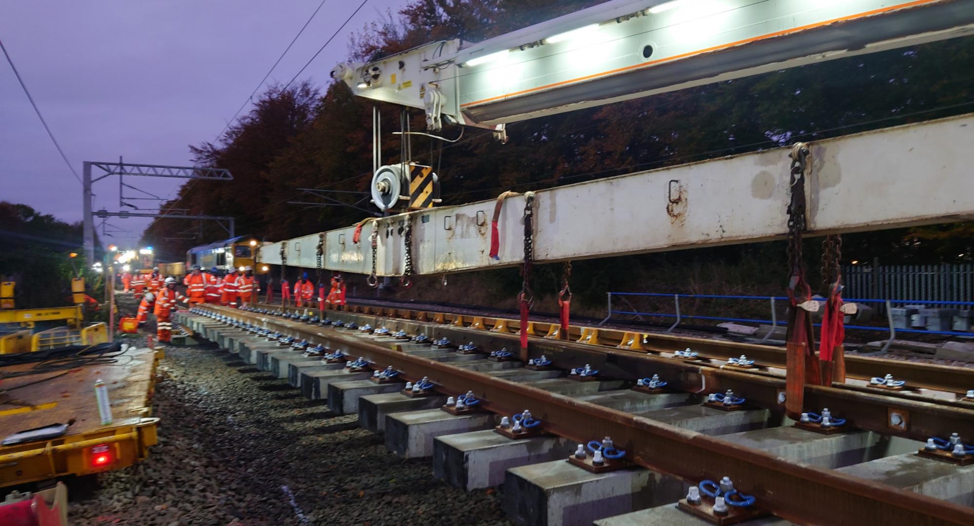 West Anglia Main Line at Cambridge 