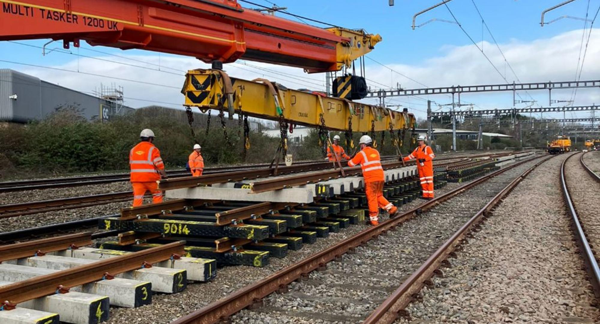 Cardiff Newport Track Renewals