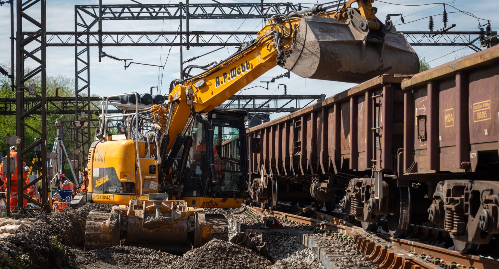 Track Upgrades on West Coast Mainline