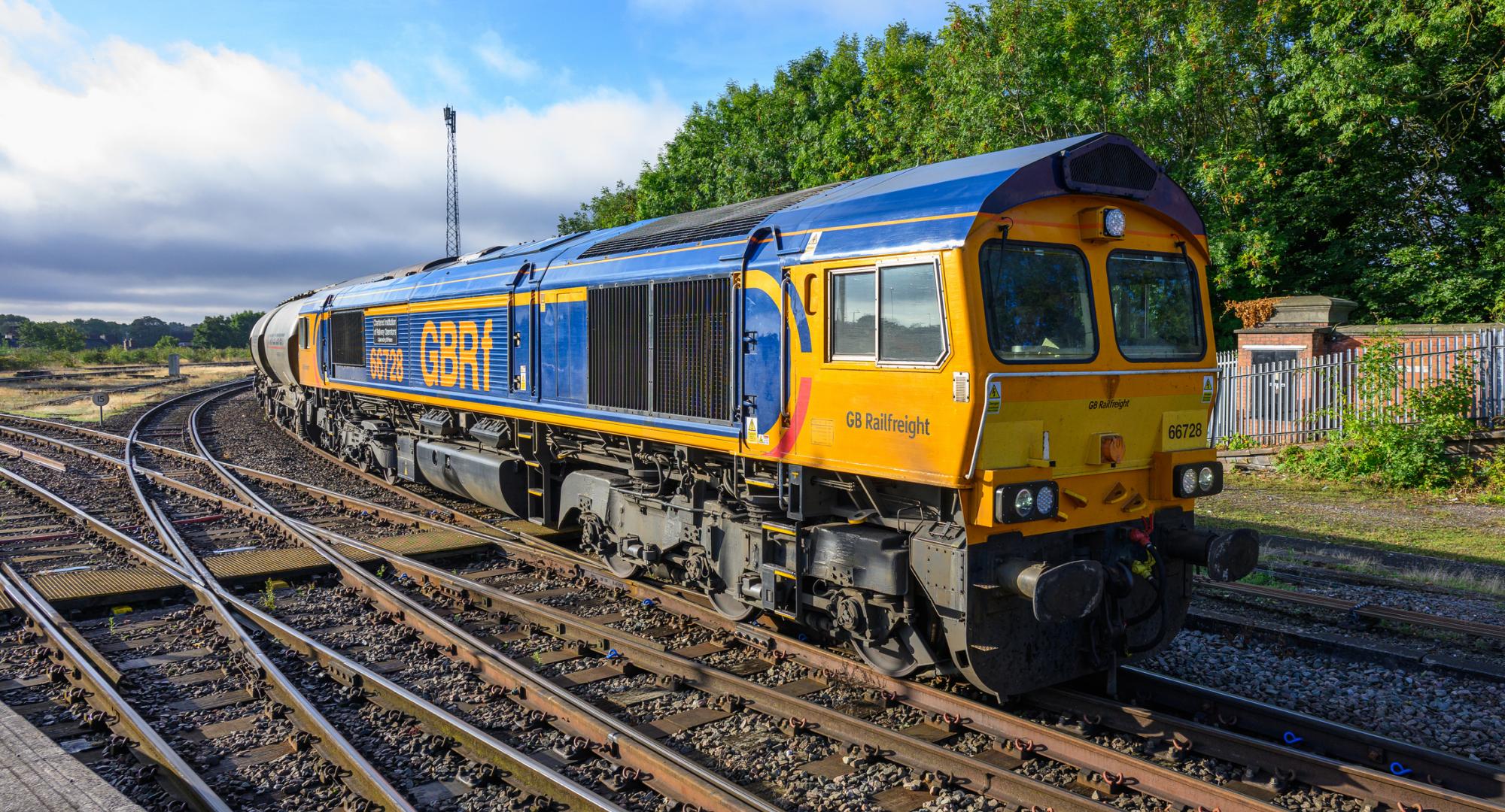 GB Railfreight Train