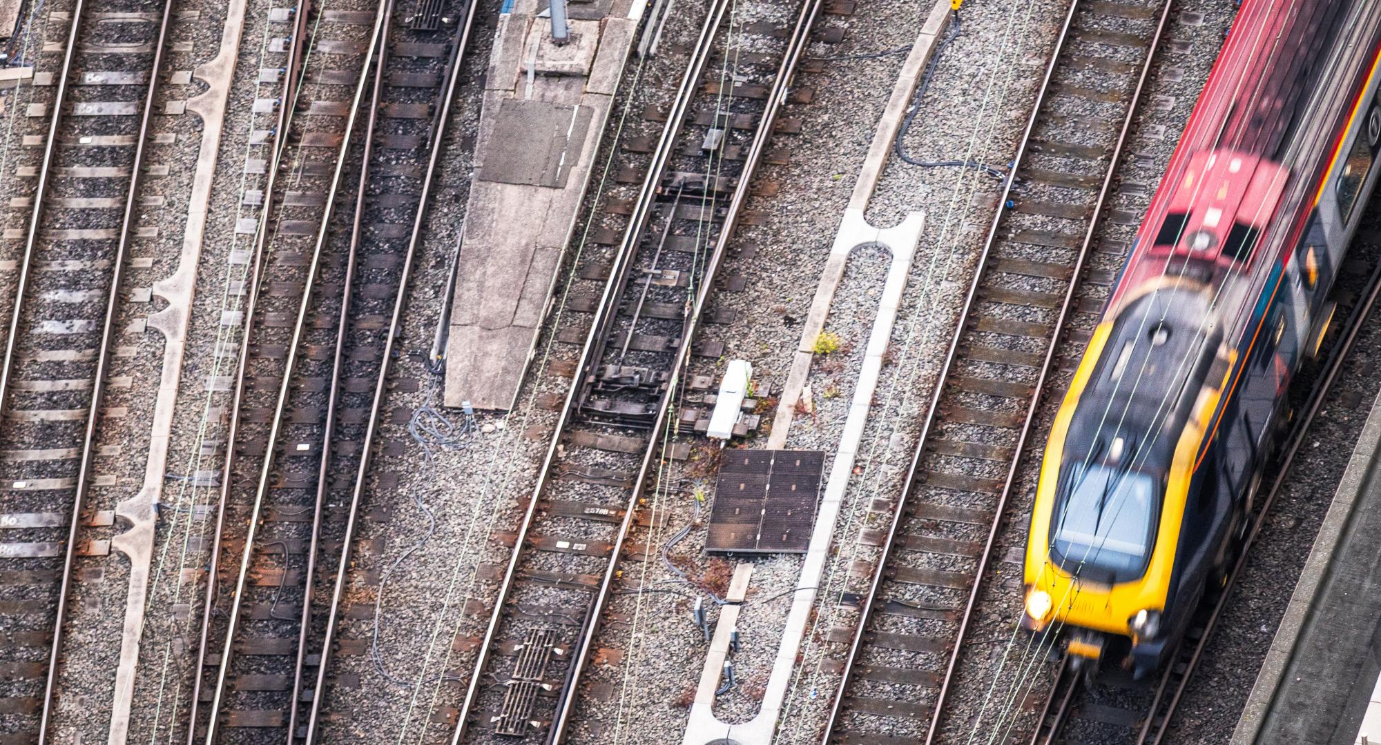 Generic train and tracks