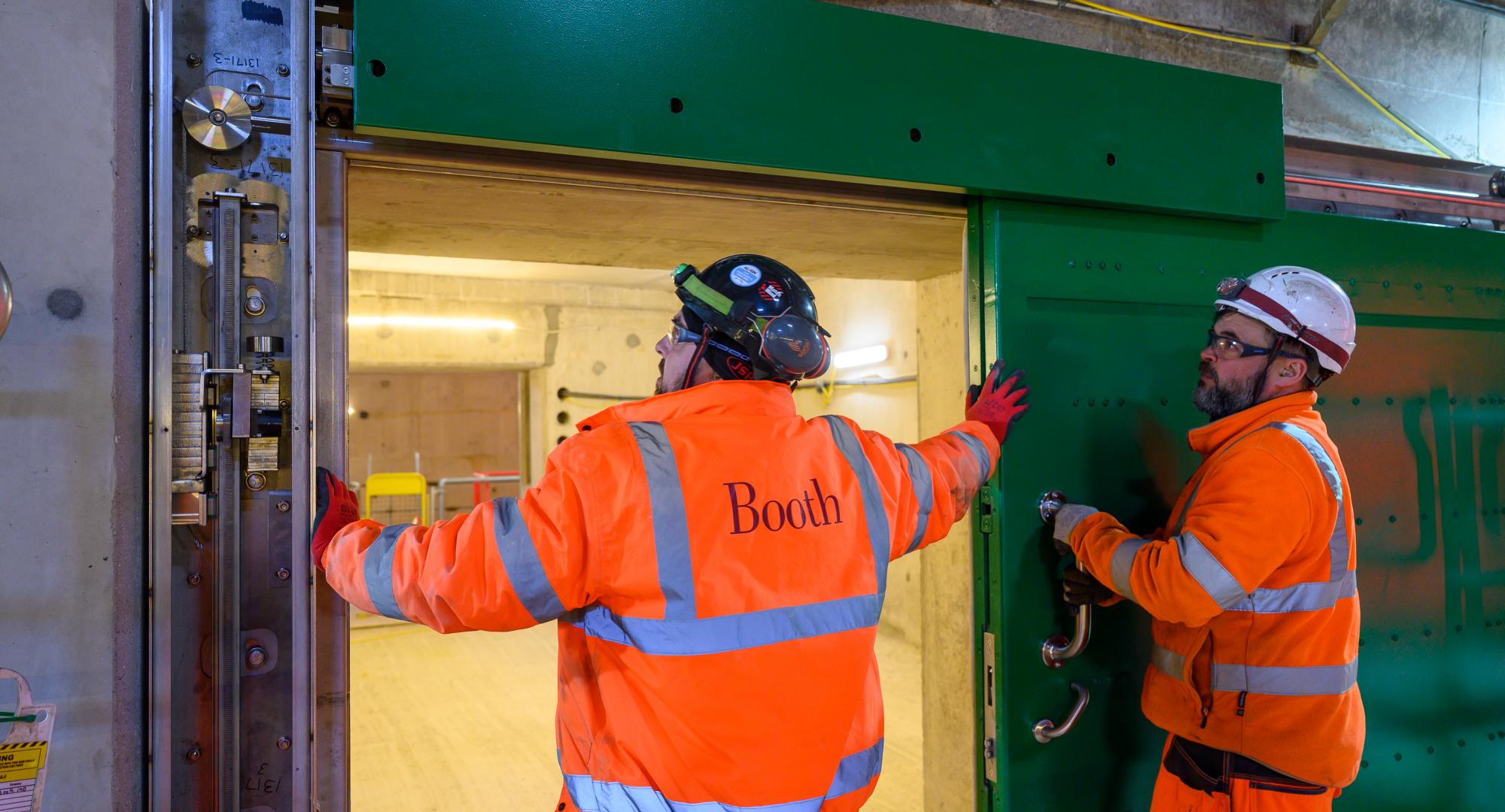 Test Fitting Passage Door