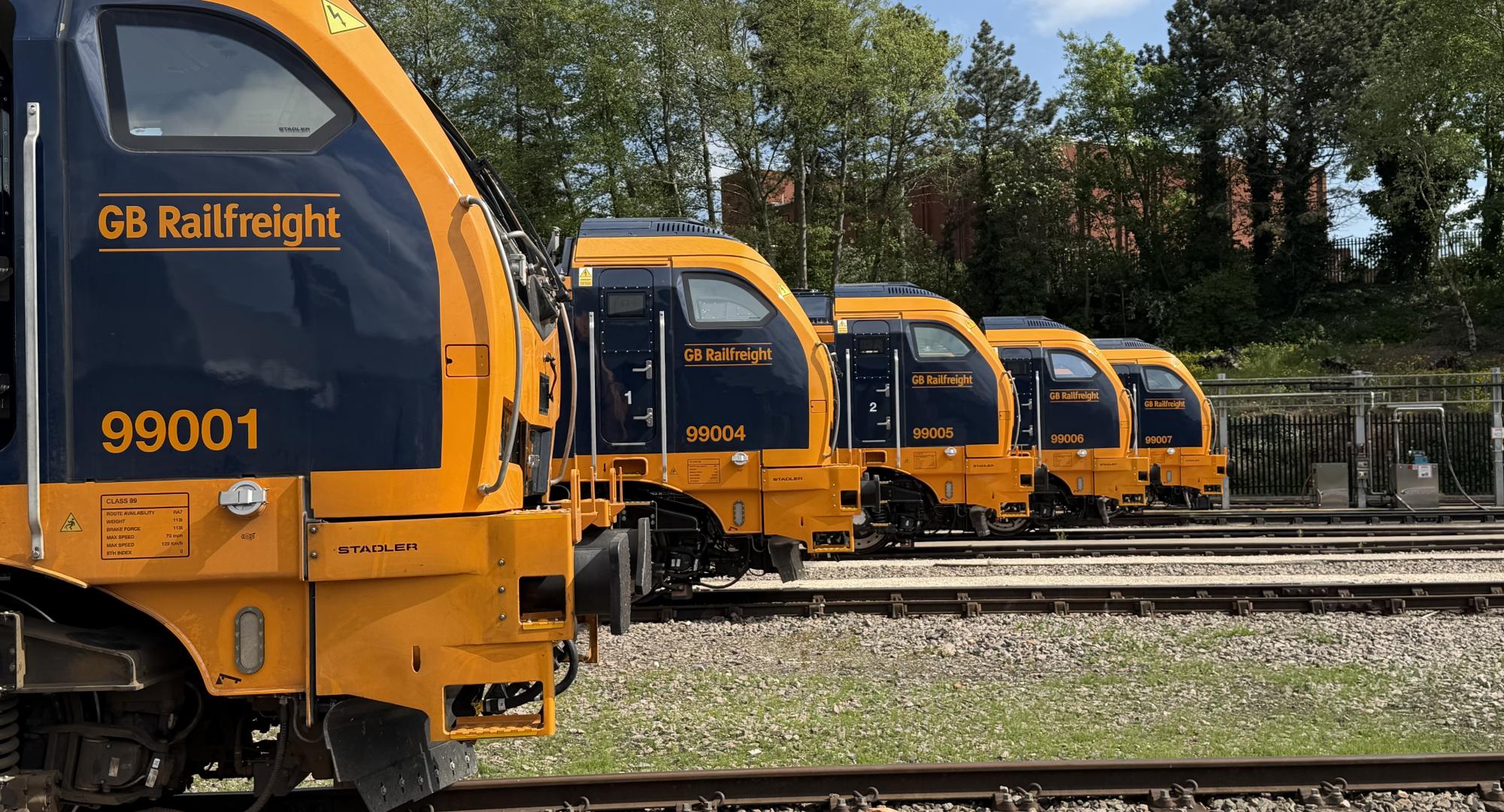 Class 99 locomotives in Leicester