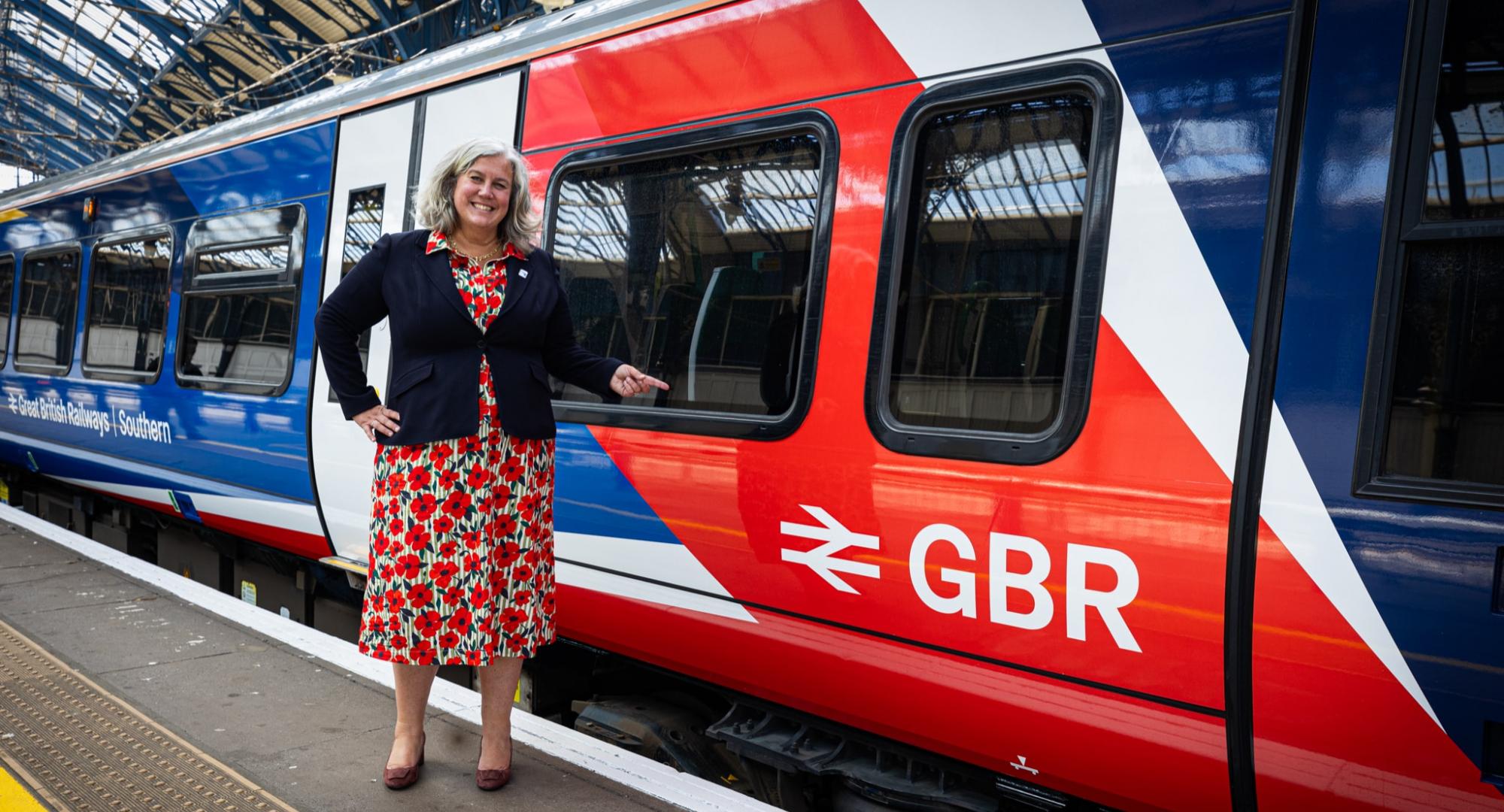 Heidi Alexander and GBR Train