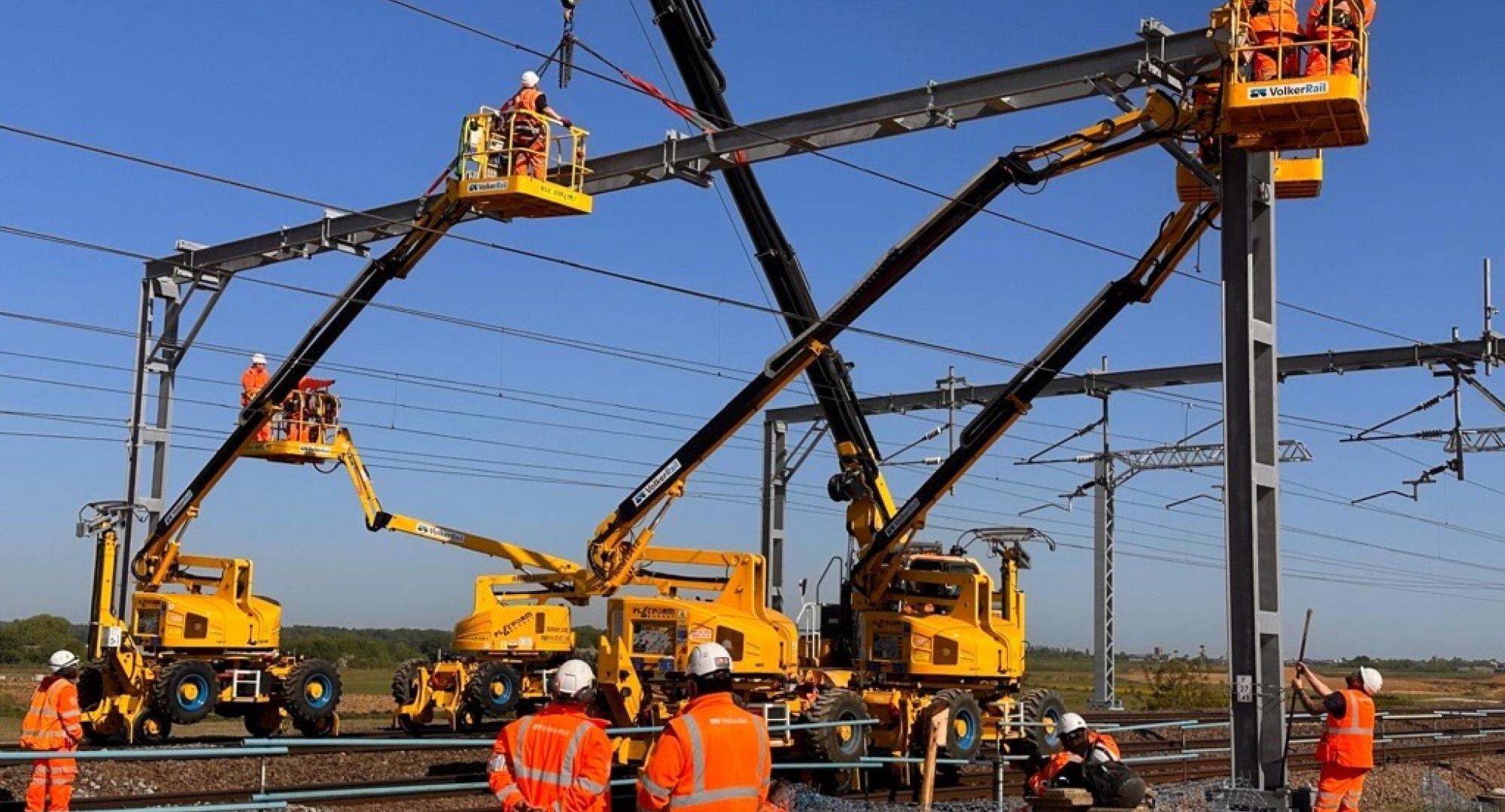 Overhead Line Equipment Work