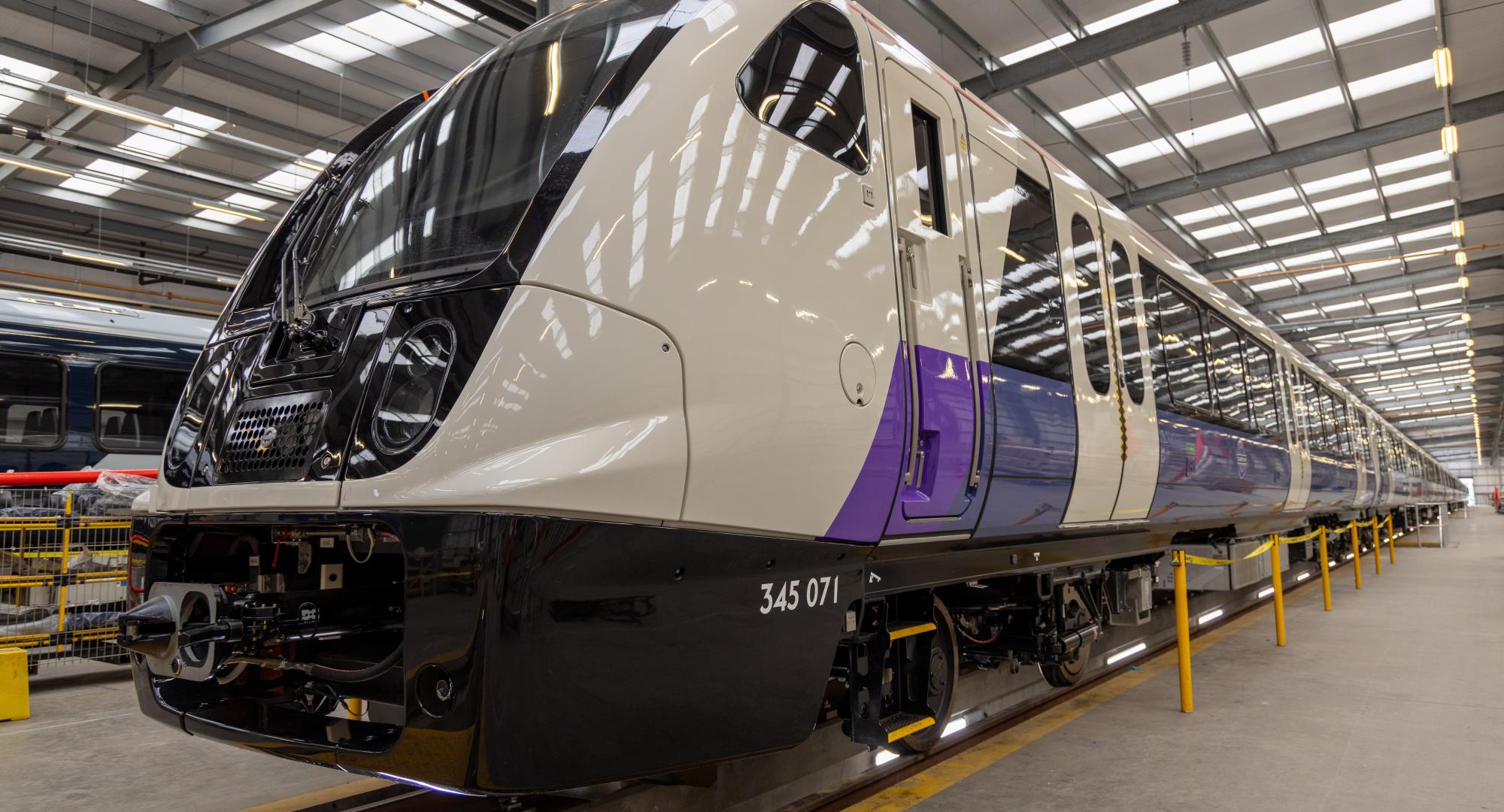 Elizabeth Line Train Production