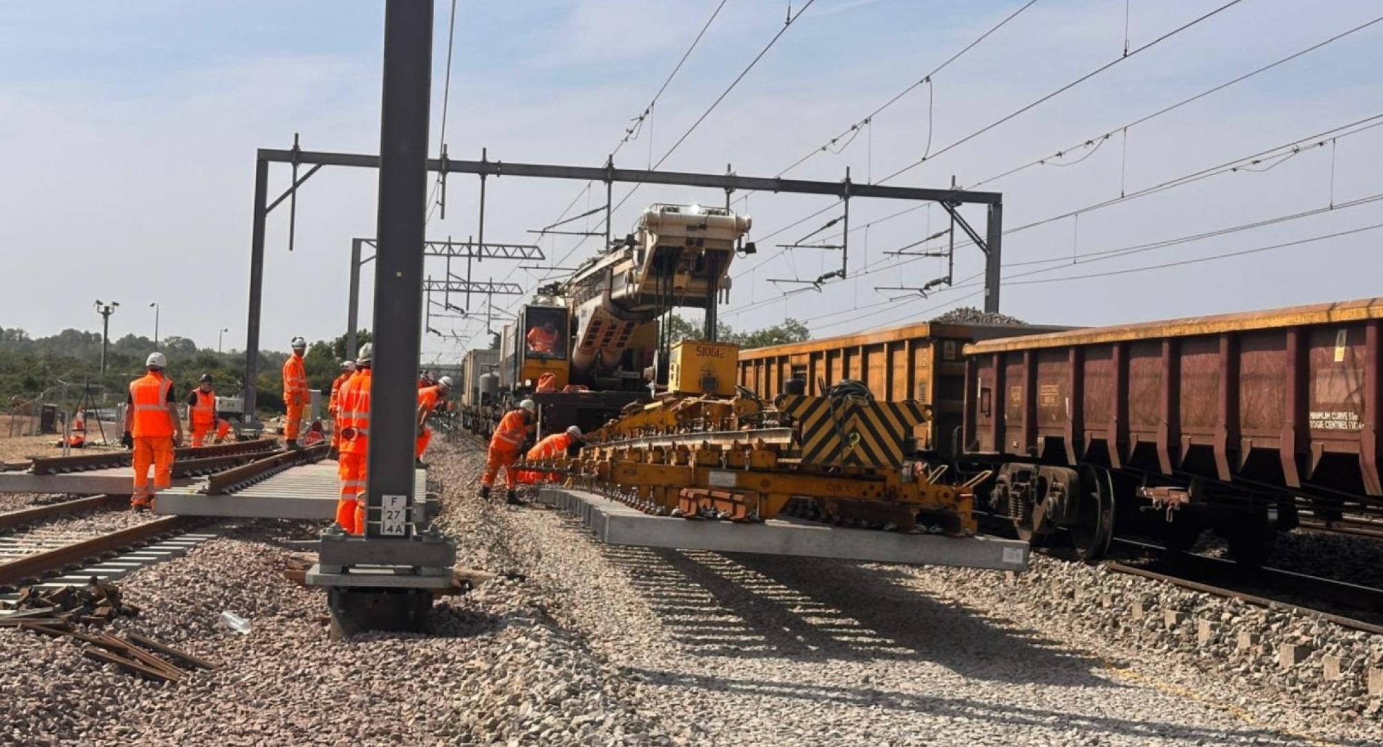 Switches and crossings work