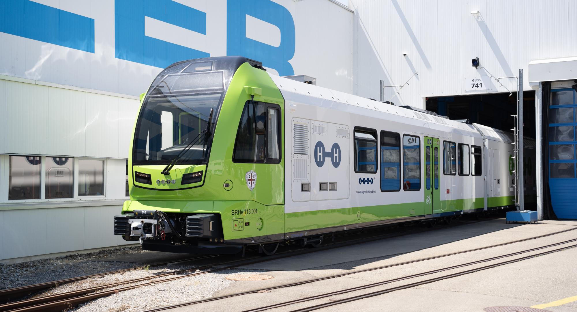 Worlds First Hydrogen Train Barrow Guage