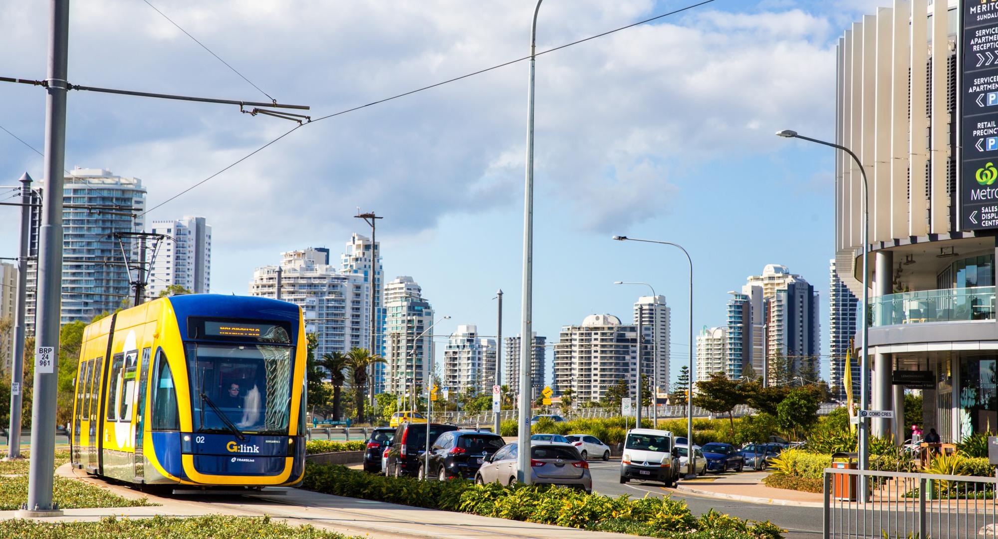 Gold coast tram