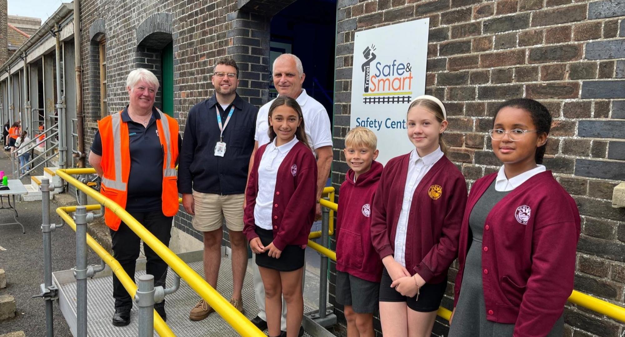 Newlands Primary School visit the Travel Safe Travel Smart centre in Margate