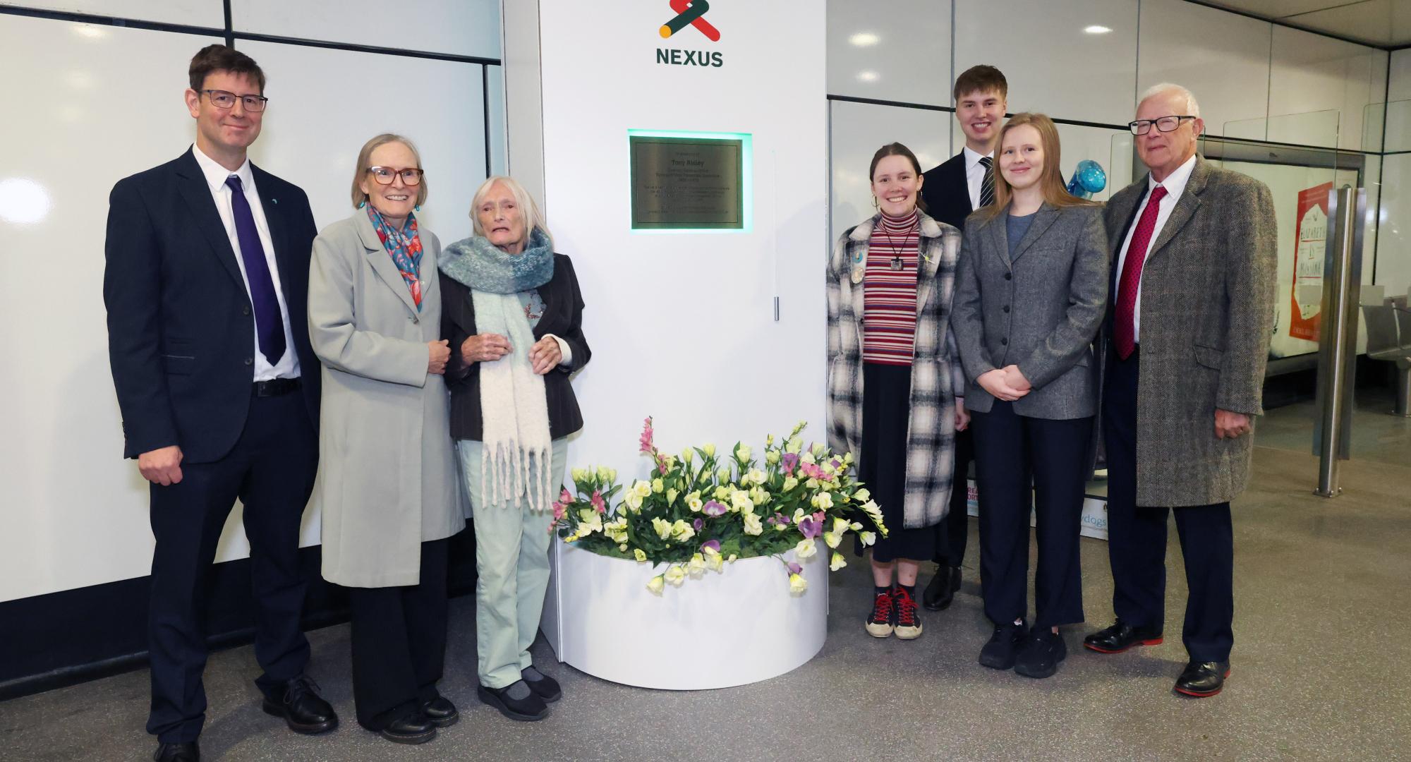 Unveiling of Plaque