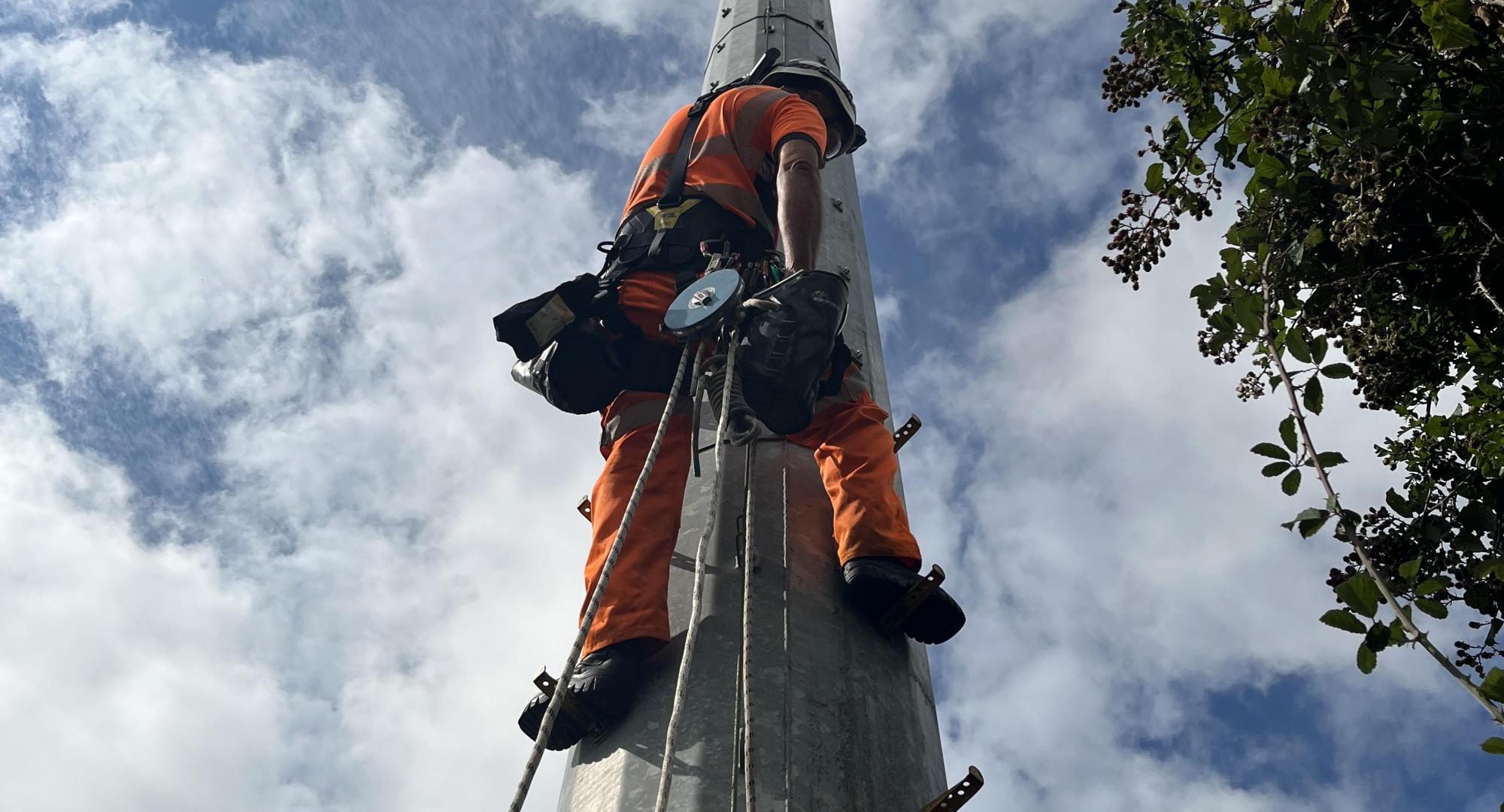 Installing weather stations