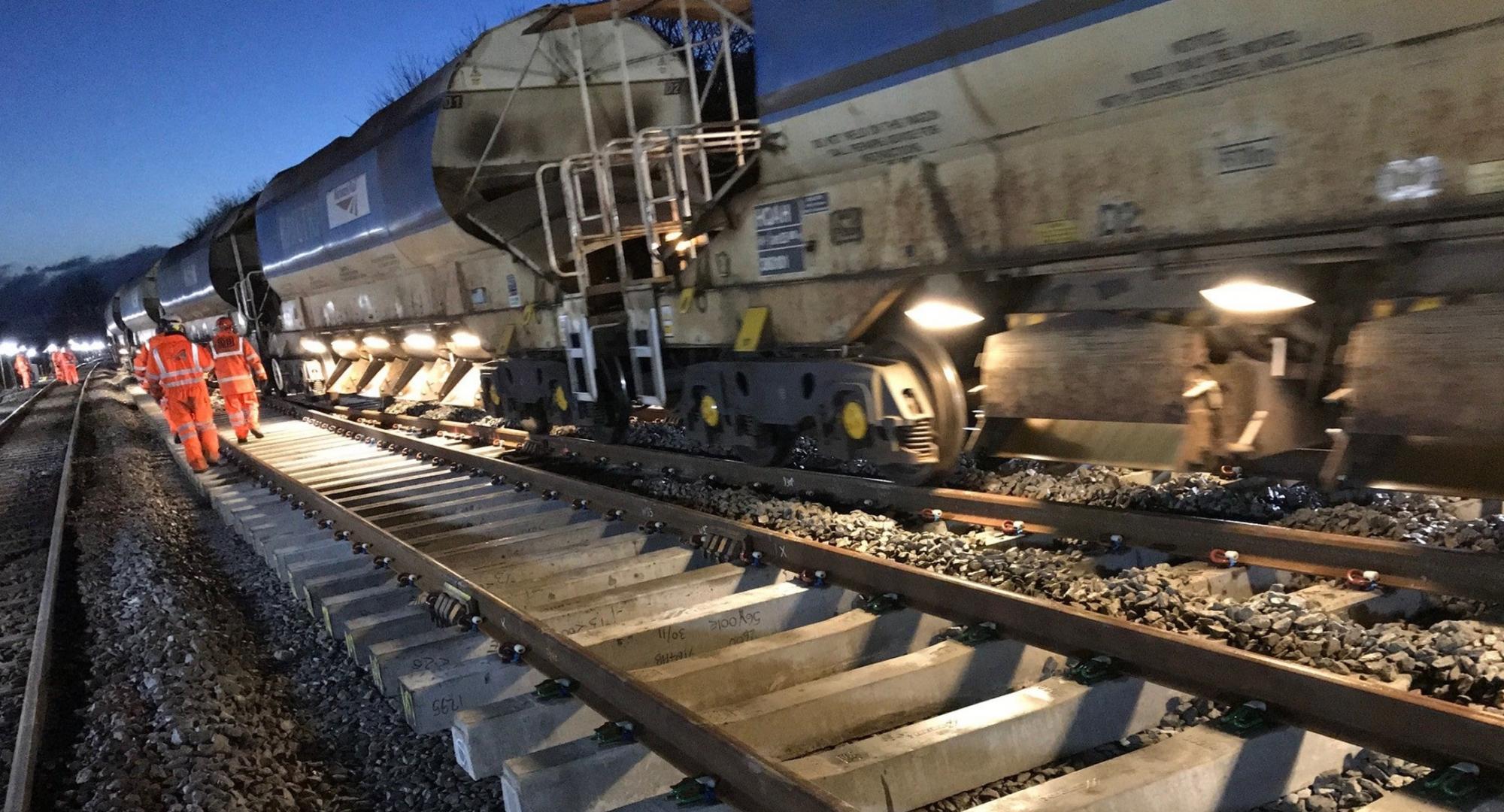 Track Renewal Photo
