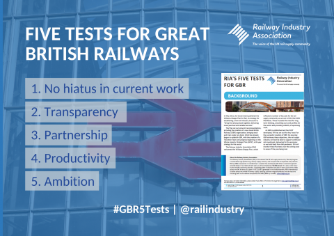 GBR five tests graphic