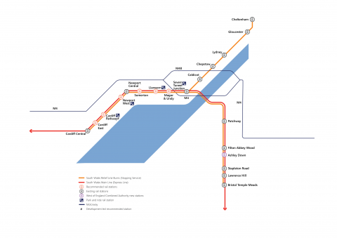 Proposed new South East Wales stations