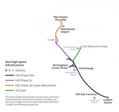 HS2 Map