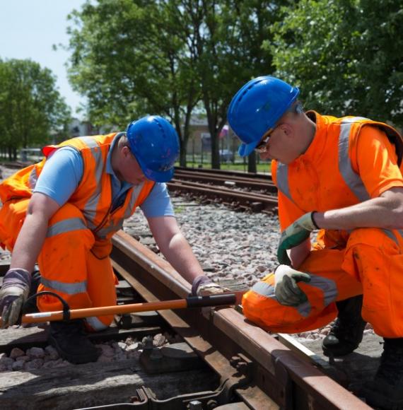 Network Rail apprentices