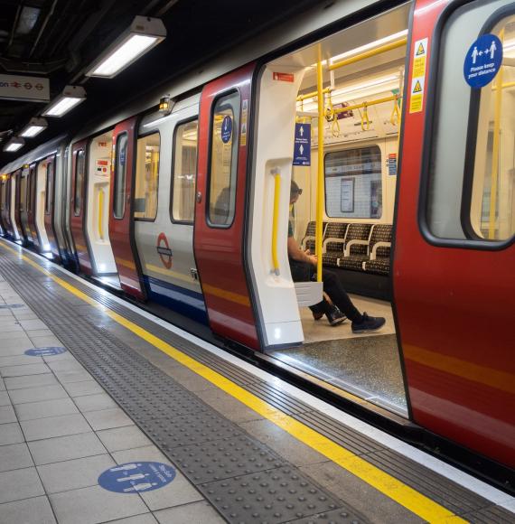 London underground train  