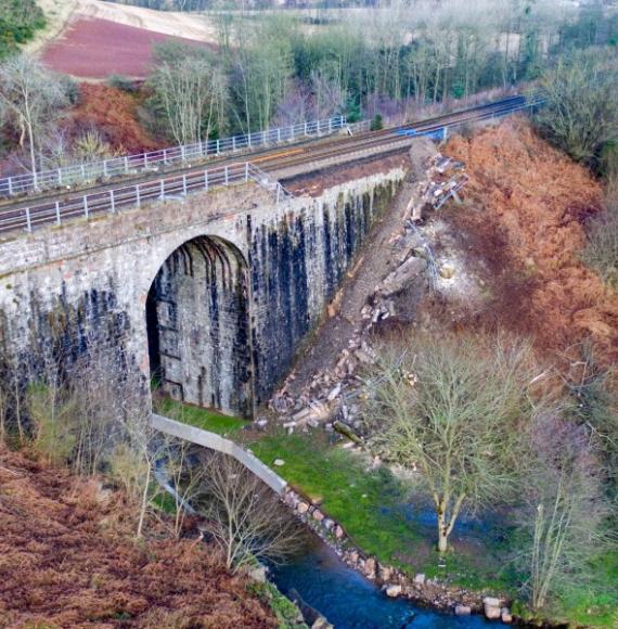 Stonehaven-Montrose recovery works underway 