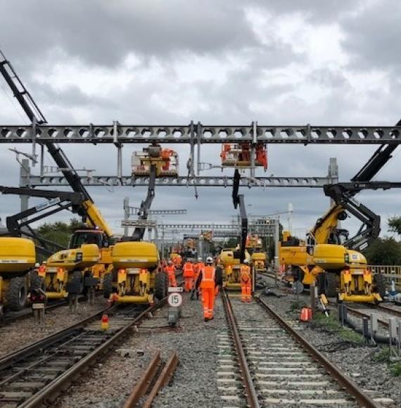 Electrification at Bristol Parkway