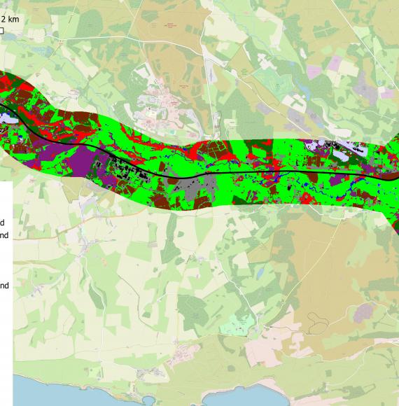 Habitat map