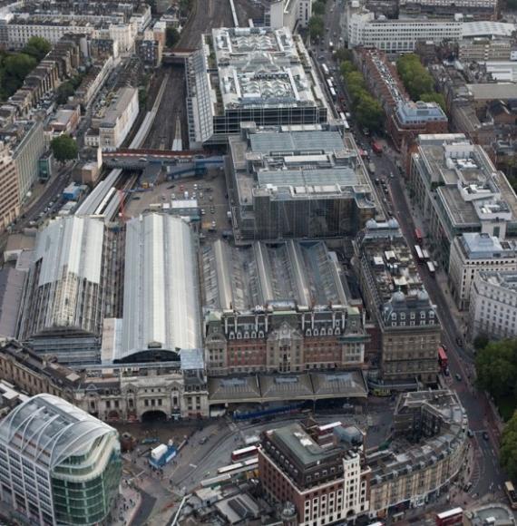 London Victoria station 