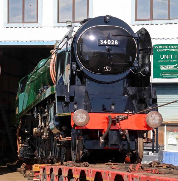 Eddystone steam locomotive - credit Andrew P.M. Wright