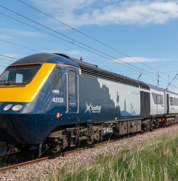 InterCity HST train in Scotland