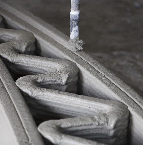 Concrete printing