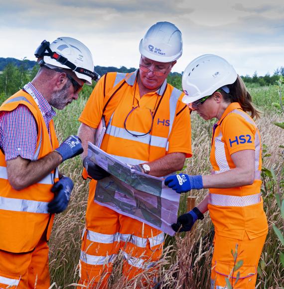 HS2 Ltd ecologists in Warwickshire