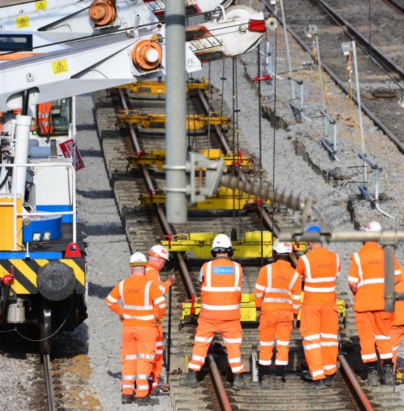 Trent Valley line track upgrade