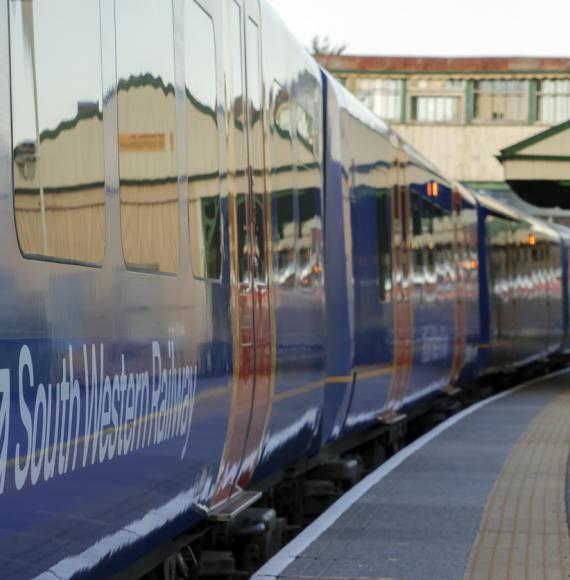 South Western Railway train