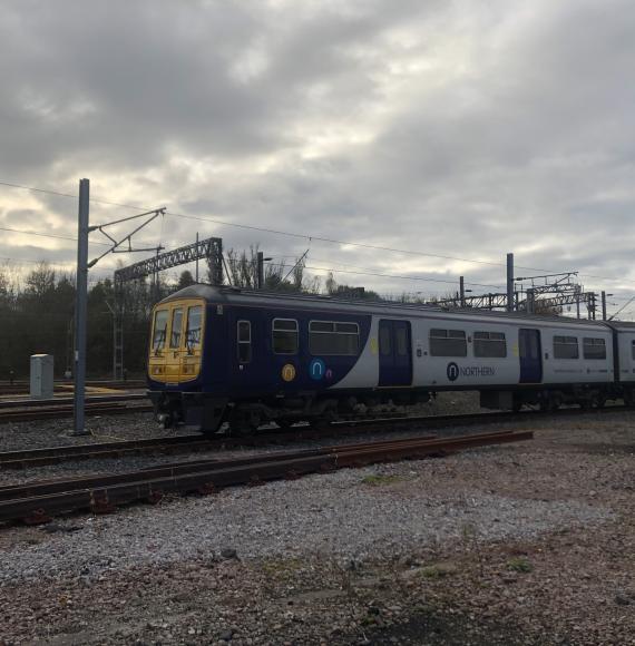 Water-Trak on Northern train