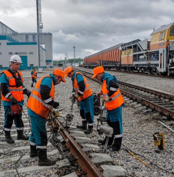 Work taking place on track