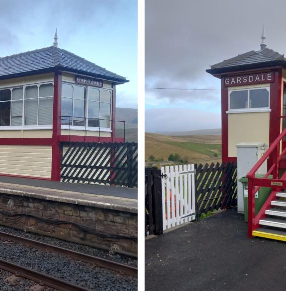 Garsdale signal box refurbishment